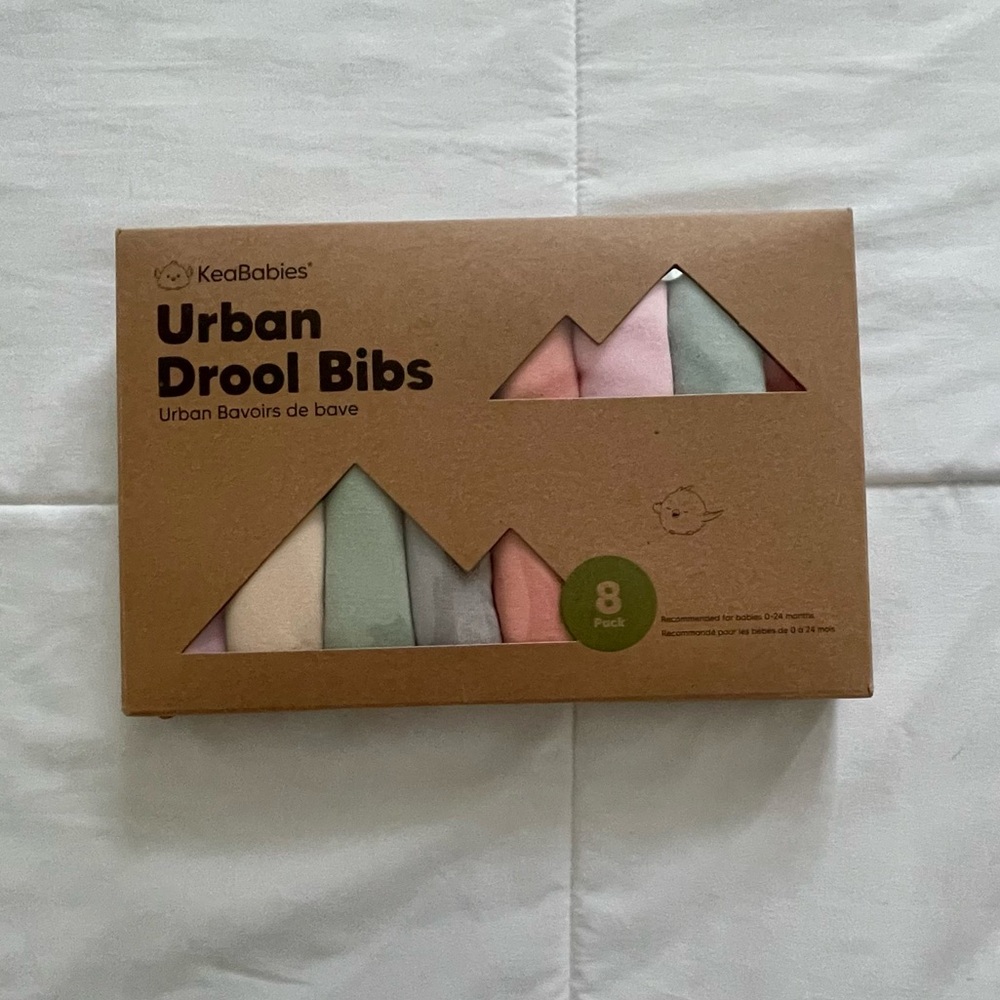 KeaBabies Drool Bibs